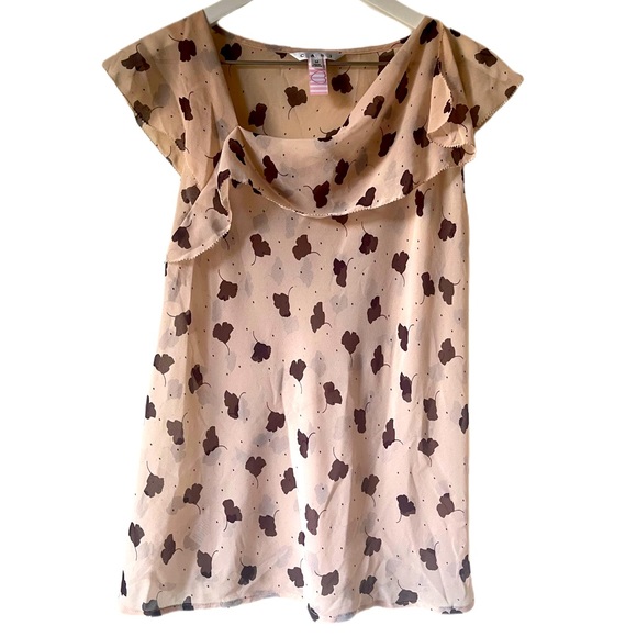 Cabi Ginkgo Leaf Blouse - Picture 2 of 3